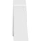 Ekena Millwork Archdale Architectural Grade PVC Gable Bracket, 48"W x 12"H x 4"D x 6"F, 6/12 Pitch GBP048X12X0406ARC00 - alternate 5